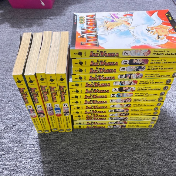 Inuyasha Manga Book Comic English Lot Set 19 Books Rumiko Takahashi - Picture 5 of 9